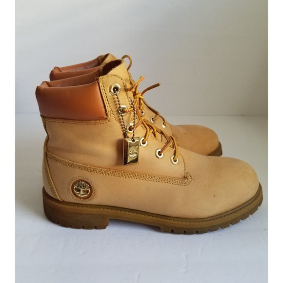 Timberland Classic Gold 6" Boots Size 6.5Y Juniors - Picture 8 of 16